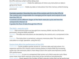 GCSE COMPUTING PAPER 1 (OCR)