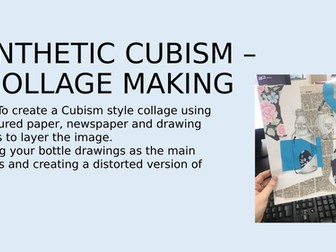 Synthetic Cubism Collage