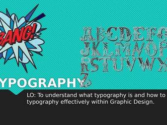 Typography - Graphics Lesson