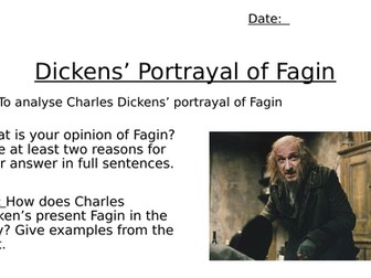 Great Expectations: Dickens' Portrayal of Fagin Inspection Lesson