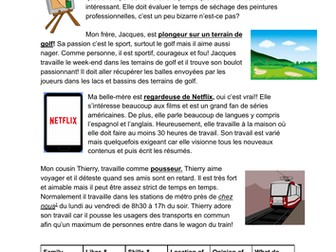 The crazy careers of Marielle's family