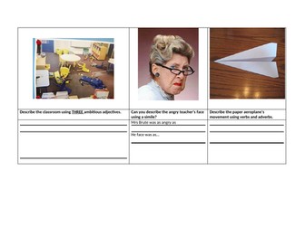 Creative Writing: A memory of Primary School - SEN