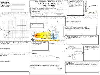 Photosynthesis GCSE Required Practical Biology