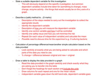 Edexcel IAL Biology Guide to Paper 3