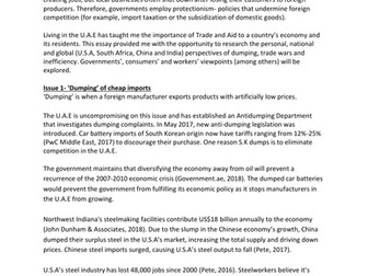 Sample Research Report - IGCSE GLOBAL PERSPECTIVES