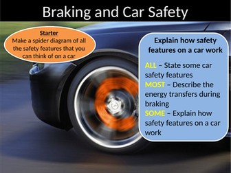 Braking car and safety -  explain how safety features on a car work