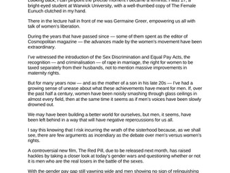 Social Commentary - Complete SoL and Knowledge Organiser