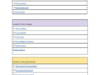 Studio 1 French - Blooket quizzes