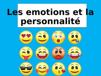 Les emotions et la personnalité