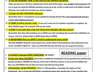 GCSE French Rapid Revision Guide