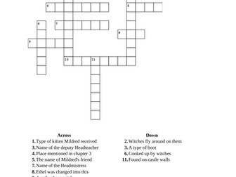 The Worst Witch - chapters 1 -3