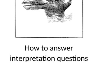 Edexcel - Weimar and Nazi Germany - How to answer interpretation questions work booklet