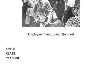 Booklet Employment and Living standards - Nazi Germany