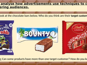 Persuasive Writing - KS3 (Chocolate Project)