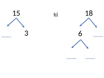 Prime Numbers and Prime Factorisation - Low Ability