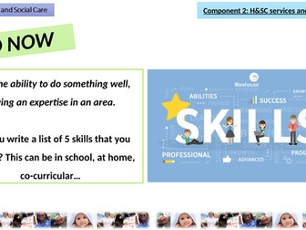 *BTEC TECH 2022 SPEC* HEALTH AND SOCIAL CARE COMPONENT 2 LA B RESOURCES