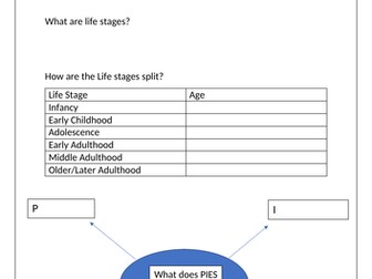 Unit 1 Growth and Physical Development Booklet