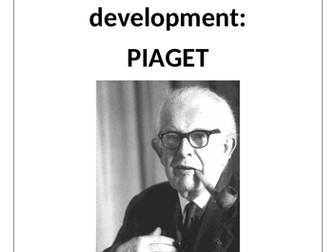 Unit 1: Intellectual Development Piaget Workbook