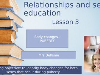 Year 7 RSE Body Changes and Puberty