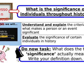 Who was the most significant person in History?