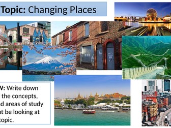 Changing Places - AQA A Level Geography - Full scheme of work