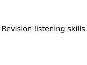 Listening Revision (VIVA GCSE books)