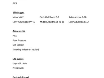 Component 1 Level 2  Mock Exam 1 hour