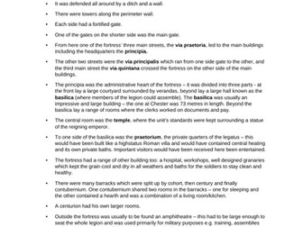 Roman Legionary Fortress