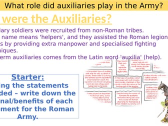 Roman Auxiliaries OCR
