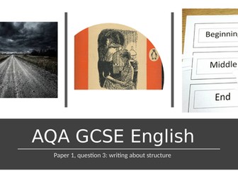 AQA GCSE English language Paper 1 question 3