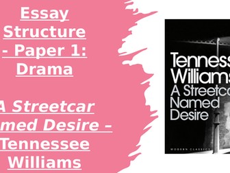 Essay Structure - A Streetcar Named Desire