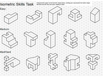 Isometric Drawing - Hand Drawn Challenge