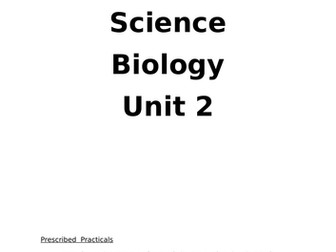 CCEA GCSE Double Award Science Unit B2