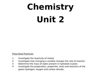 CCEA Double Award Science Unit C2