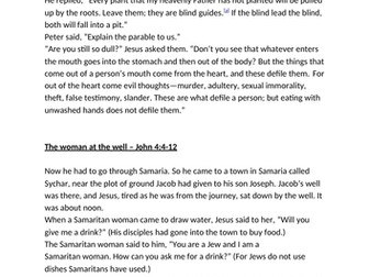 Year 8: Parables - The Good Samaritan