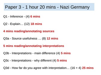Weimar and Nazi Germany Edexcel Revision Session