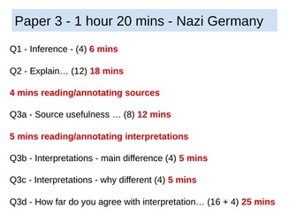 Weimar and Nazi Germany Edexcel Revision Session
