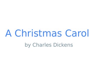A Christmas Carol