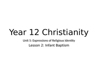 Infant Baptism