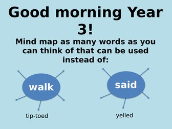 Transition Day Lesson ideas