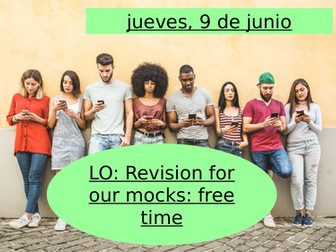 Year 10 Free time revision GCSE Spanish