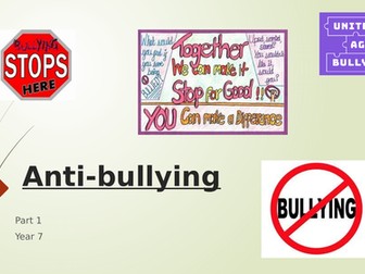 Anti-bullying lessons x 2
