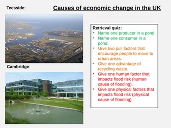 Changing economic world: Economic change in the UK