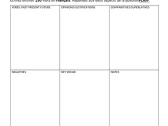 150 WORD AQA WRITING BUNDLE FOR EVERY TOPIC AT GCSE