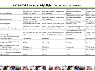 *BTEC TECH 2022 SPEC* HEALTH AND SOCIAL CARE COMPONENT 3 LA C RESOURCES
