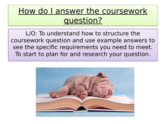 Lessons for NEA skills AQA A Level History