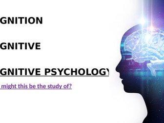 Cognitive Approach