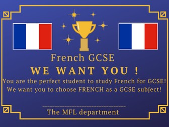 Card _ French GCSE option