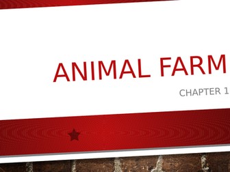 Animal Farm Chapter 1 Lesson