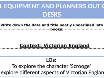 Context of A Christmas Carol/Scrooge analysis